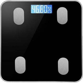 Bluetooth Digital Weight and Body Fat Scale, 11X11 Inch, 400Lbs