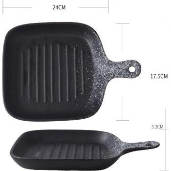 FANCITY Square Baking Dish with Handle