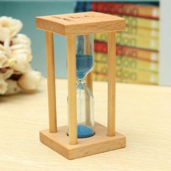Holz-Sanduhr Weihnachten Timer 1/3/5 Min