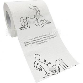 Funny Valentine's Day Toilet Tissue