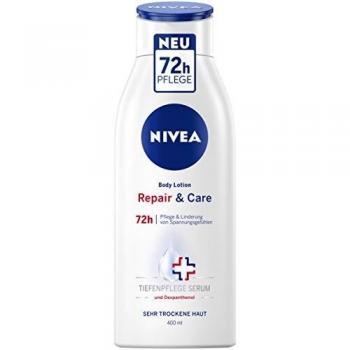 NIVEA Repair & Care Körperlotion 3er Pack (3 x 400 ml)