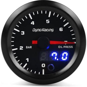 Double‑LED Power Gauge 2 52 mm – tachymètre EGT, temp eau/huile, 7 nuances