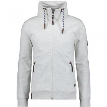 RAGMAN Herren Sweatjacke grau