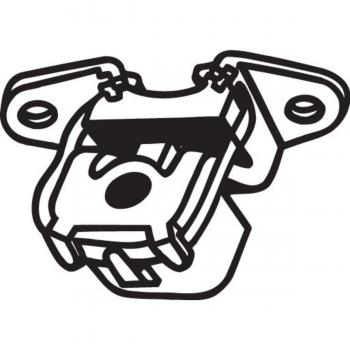 BOSAL 255-548 Rubber Support for Exhaust System