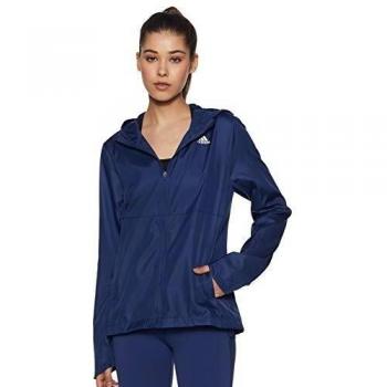Damen adidas OWN The Run JKT Sportjacke Tech Indigo L