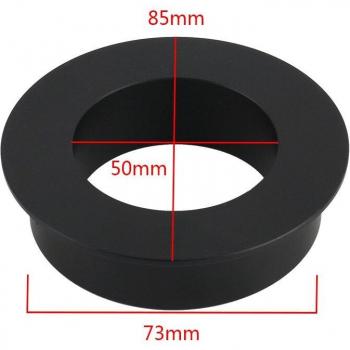 Adaptador de anillo para microscopio 50mm a 76mm