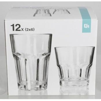 Vetro Spesso 12 Pz – 6x230ml + 6x330ml