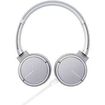 Cuffie On-Ear di Sony SERIE ZX660AP WHITE MDRZX660APW.CE7 con Microfono e Controlli per Smartphone, Tecnologia Audio Extra Bass e P