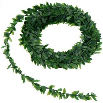 7.5M Artificial Green Vine with Foliage for Wedding and Party Decor