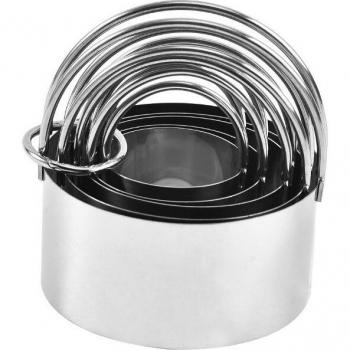 5-Piece Cookie Cutter Set in Stainless Steel 304