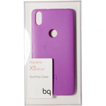 Funda TPU BQ Aquaris X5 Plus Púrpura