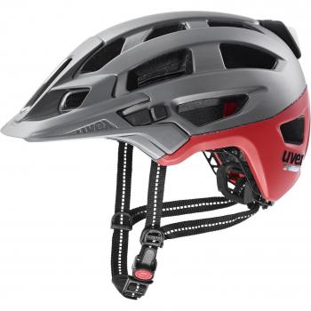 UVEX Finale Light 2.0 Matte Helmet – Silver/Red L Unisex