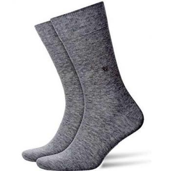 Burlington Men's Everyday Light Grey Cotton Socks