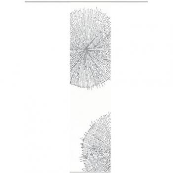 Schmidt Gard Schiebegardine 84557 Schiebegardine CRESTON I halbtransparent Bambusoptik 260x60 cm, 100% Polyester