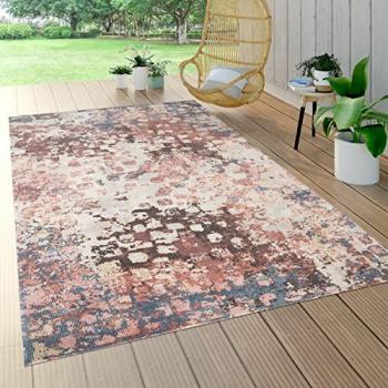 Tappeto Tondo “Vintage” per Salotto & Balcone – 200 cm – Paco Home