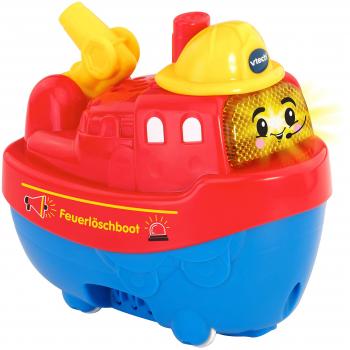 Vtech 80-187074 Tut Tut Baby Badewelt Feuerlöschboot Badespielzeug, Mehrfarbig