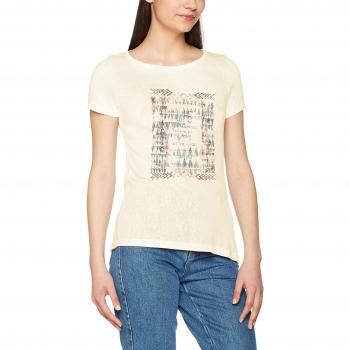 ONLY Onlpiper S/S Unplugged/Life Top Box Ess, Camiseta para Mujer, Amarillo, Talla M