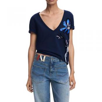 T-shirt Desigual DUMAS Marine S