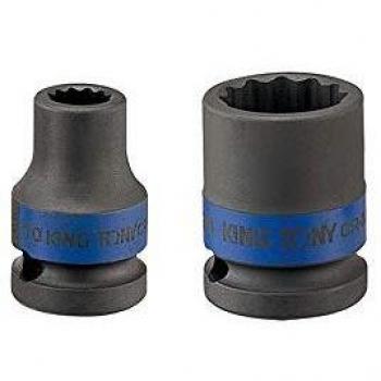 Llave de impacto ajustable 1/2 12 puntas métricas King Tony