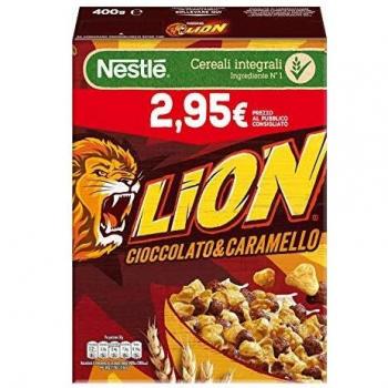 Nestlé LION Cereali con cioccolato e caramello croccanti 400 g