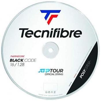 Tecnifibre Black Code Tennis String (Reel, 1.24 mm, 200m)