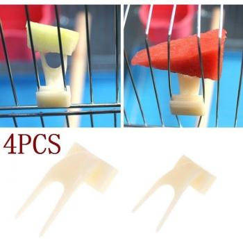 Cage Feeding Fruit Forks for Parrots