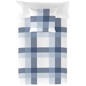 Funda Nórdica 100% Algodón Escocés para Cama de 105 cm