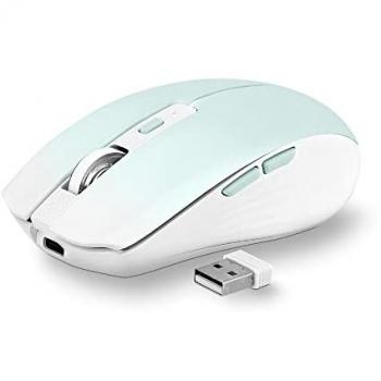Mouse Bluetooth T'nB Bianco con Gradient Blu