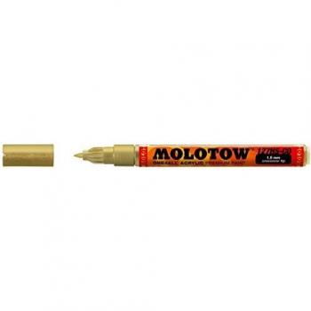 Molotow mo127506 ONE4all 127 HS HSS-Co # 228 pour charpentier, or métallique, 6 Contenu du