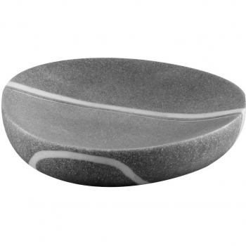 Porte-savon Zeller 12 x 12 x 2,2 cm en pierre