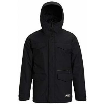 Burton Herren Covert Snowboardjacke, Schwarz, L