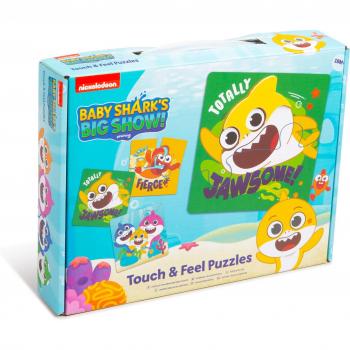 Baby Shark Toddler Touch and Feel Puzzle Collection