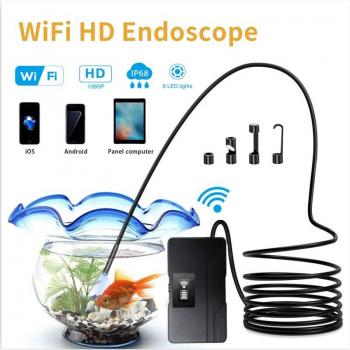 5.5mm WIFI HD Inspection Borescope Camera 1080P for Android and iOS