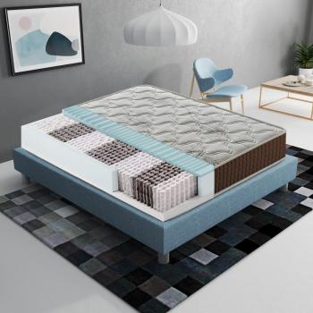 RelaxPro 90x200: Materasso Molle Insacchettate 23 cm con Zone di Comfort