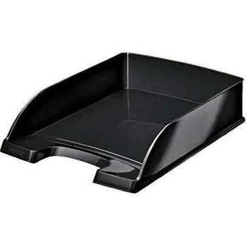 Sac à Courrier en Plastique A4 Noir avec Motif WOW par Leitz