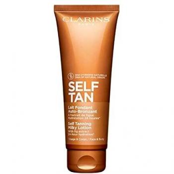 Leche Autobronceadora Rostro y Cuerpo Clarins 125 ml