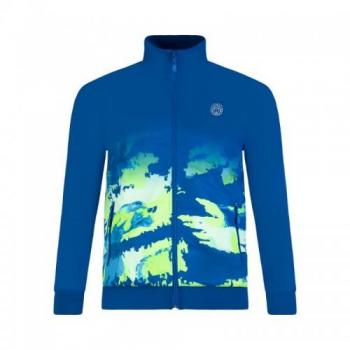 Chaqueta Bidi Badu Lynel Azul-Vertes para Hombres, Material Técnico