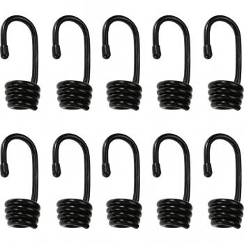 Crochets en acier renforcé pour corde de choc élastique de 10 mm