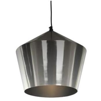 Lámpara Cromada para Techo 35x35x32