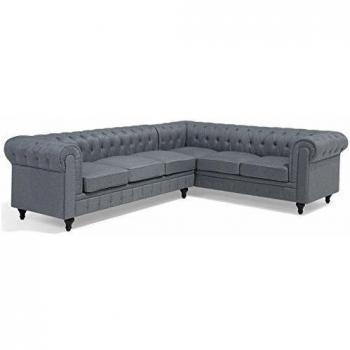 Chesterfield Left-Hand Corner Sofa