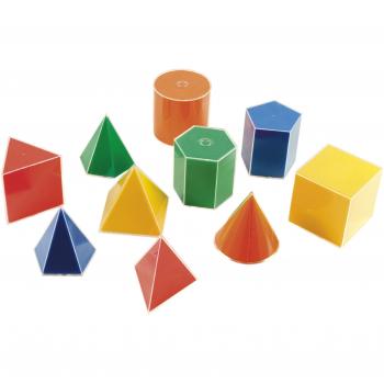 EDUPLAY Lernset: Geometrische Volumen mit Abwicklung (Marke EDUPLAY, Artikelnummer 120121)