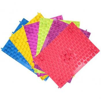 6Pcs Sensory Integration Foot Massage Mats