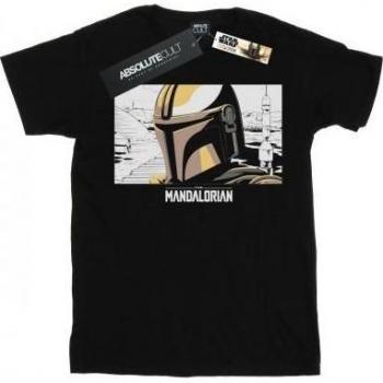 T-shirt en coton Filles Star Wars Mandalorien