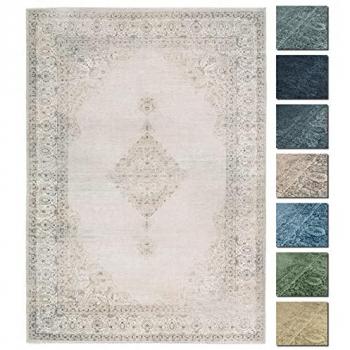 Tapis Lavable Berere Sable 155x225 cm