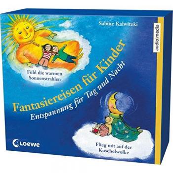 Fantasiereisen für Kinder. Entspannung für Tag und Nacht, 2 CDs