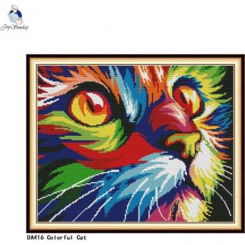 Tissu 14CT Joy Sunday Chat Broderie