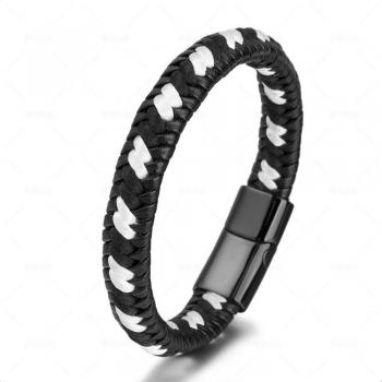 Woven Leather Jewelry for Men