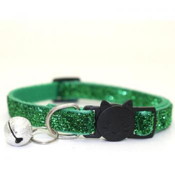 Adjustable Sequin Cat & Dog Collar