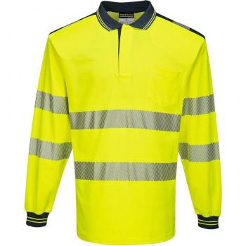 Polo Pro PW3 Jaune/Marine Taille 4XL