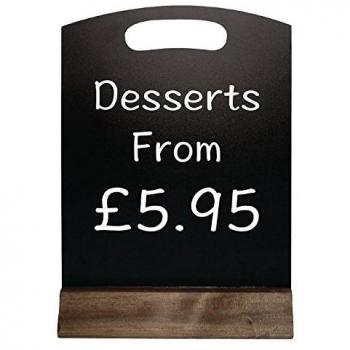 Olympia Small Table Blackboard 225x150mm